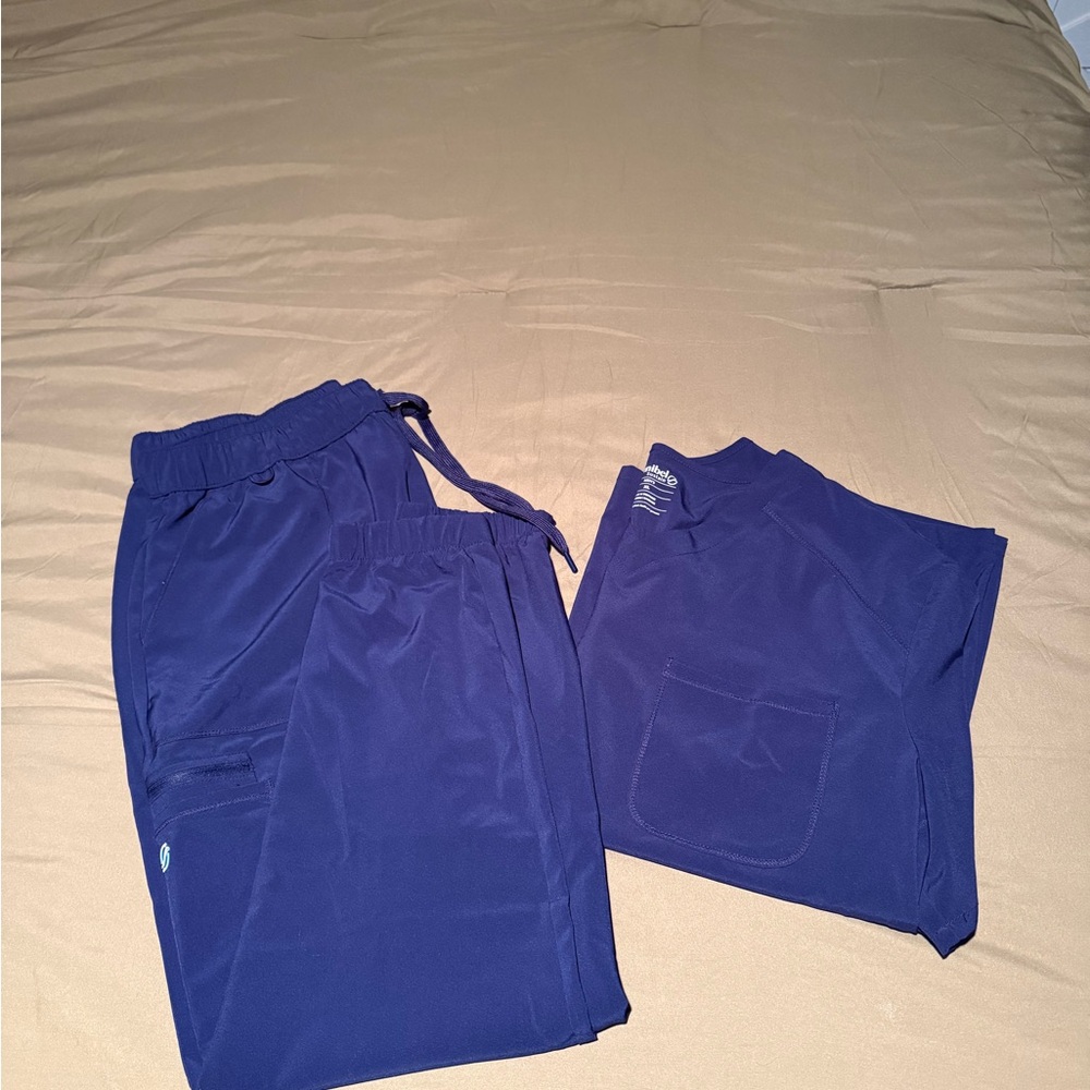 Men's XL Navy Scrub Set